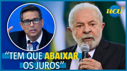 Lula sobre Campos Neto: 'Não conversa comigo'