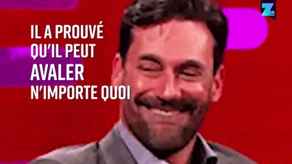 Jon Hamm peut avaler n'importe quoi