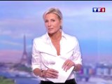 Après Evelyne Dhéliat, Claire Chazal se fait plaquer à son tour par un rugbyman