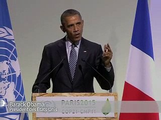 Climat: Obama appelle le monde à "être à la hauteur" des enjeux