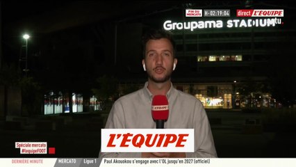 Paul Akouokou signe à l'OL - Foot - Transferts