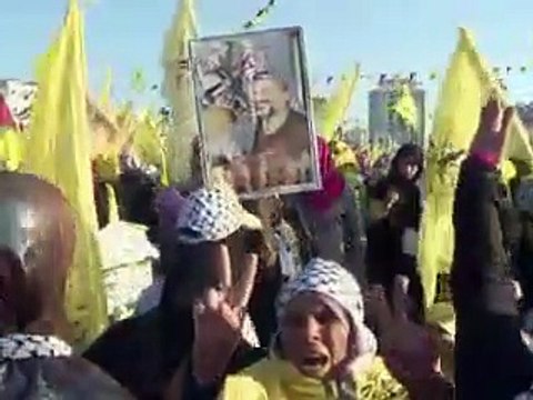 Gaza: des centaines de milliers de participants à l'anniversaire du Fatah