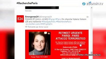 Attentats de Paris: à la recherche de proches disparus