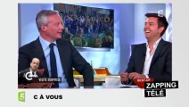 Gérard Depardieu embrasse une chroniqueuse de Télématin !