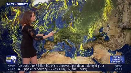 Fanny Agostini fait grimper la température dans sa robe ultra courte !
