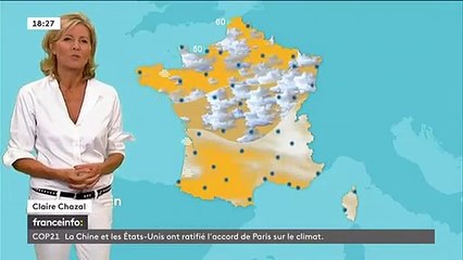 Claire Chazal devient Miss météo pour la chaîne Franceinfo !