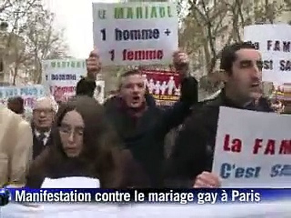 Les catholiques intégristes mobilisés contre le mariage gay