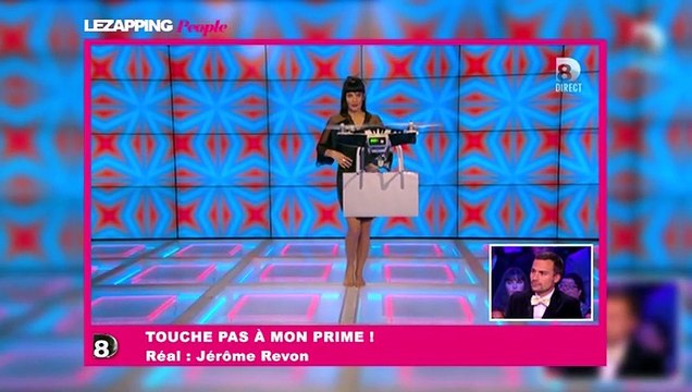 Le strip-tease d'Erika Moulet pour Bertrand Chameroy dans Touche pas à mon poste !