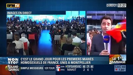 Mariage gay : un journaliste de BFM TV agressé en direct