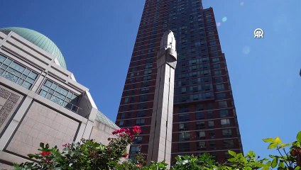 New York'ta bir ilk! Ezan sesi hoparlörlerden dışarıya verildi