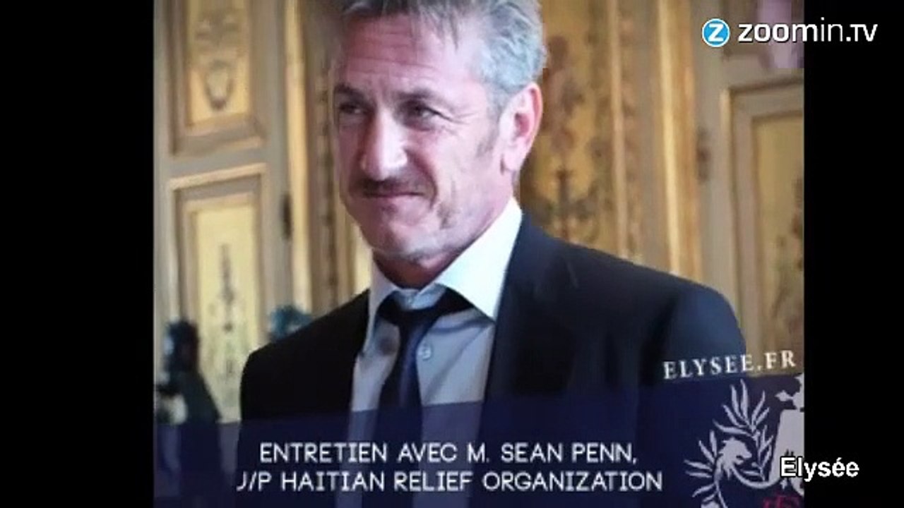 Sean Penn, star de l'Elysée
