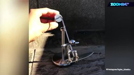 Une sculpture hypnotique pour notre plus grand plaisir