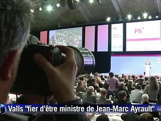 Manuel Valls est "fier d'être ministre de Jean-Marc Ayrault"