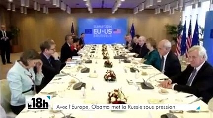 Obama: 'Nous sommes déterminés à isoler la Russie'