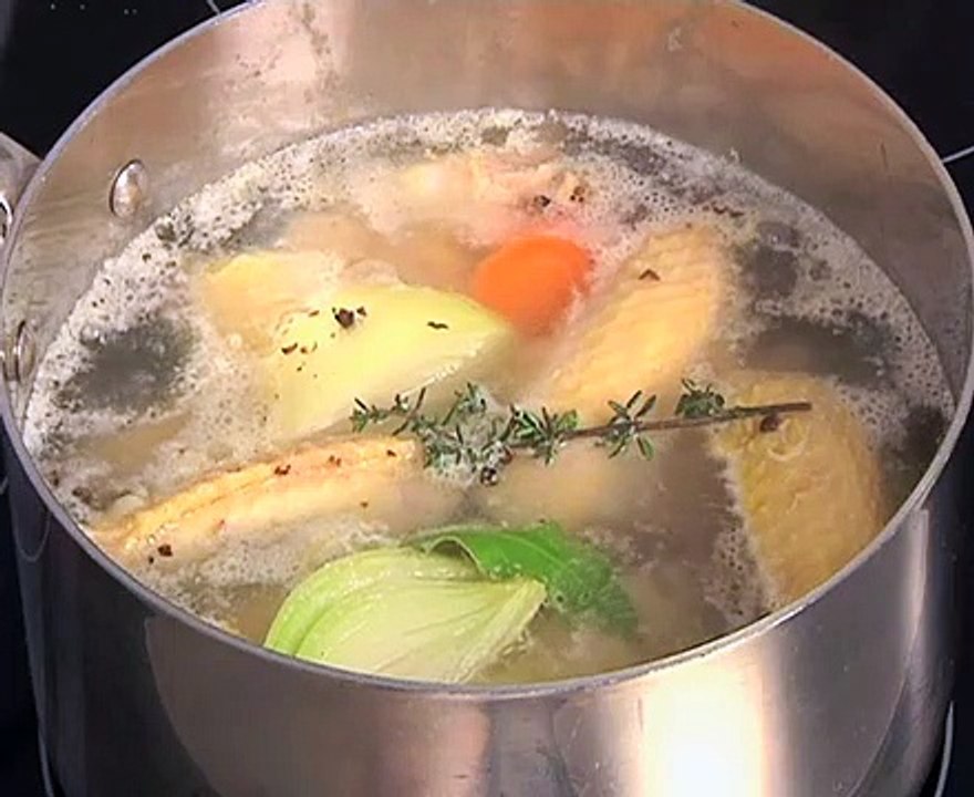 Soupe de poulet aux vermicelles maison