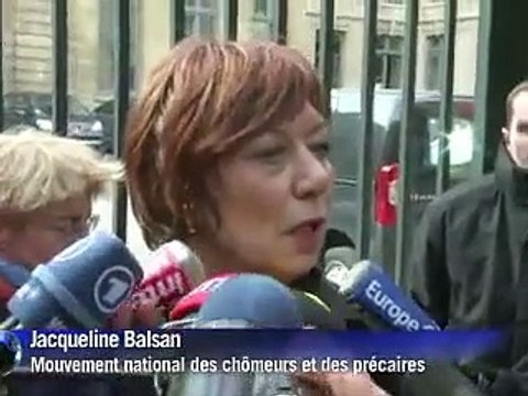 Les associations de chômeurs en colère après leur rendez-vous avec Michel Sapin