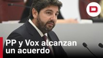 López Miras recula y ofrece a Vox entrar en su Gobierno tras el acercamiento entre Feijóo y Abascal
