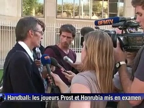 Soupçons de match de hand truqué: les joueurs Prost et Honrubia mis en examen