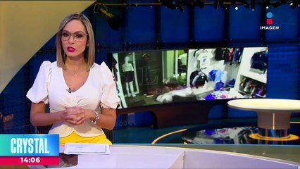 Par de ladrones quedan encerrados en local de ropa