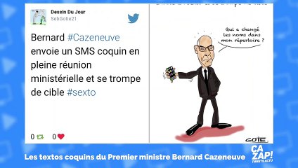 Le texto coquins de Bernard Cazeneuve fait rire les internautes !