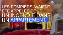 Appelés pour un incendie, les pompiers font une sordide découverte