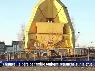 Père retranché dans une grue: les autorités ont renouvellé leurs propositions