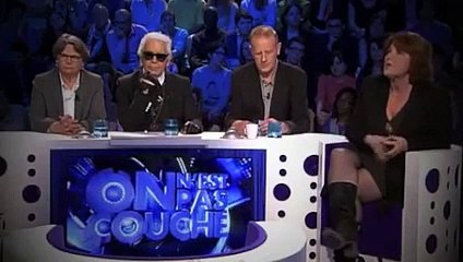 Clash entre Véronique Genest et Aymeric Caron sur le plateau d'On n'est pas couché