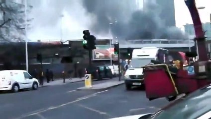 Crash d'un hélicoptère dans le centre de Londres