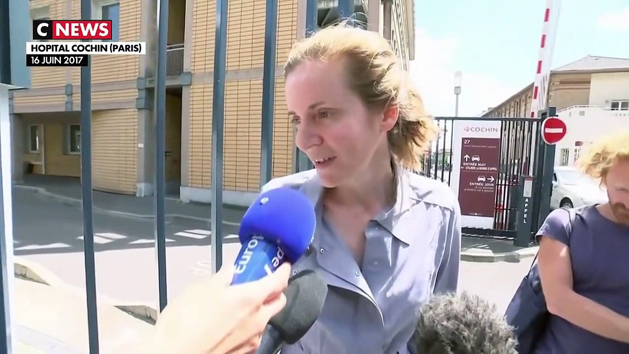 Les premiers mots de NKM à la sortie de l'hôpital après son agression