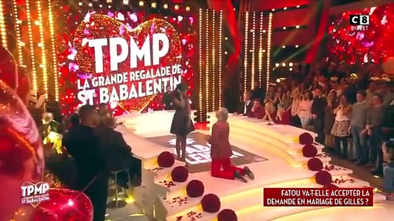 TPMP : Gilles Verdez a demandé Fatou en mariage !