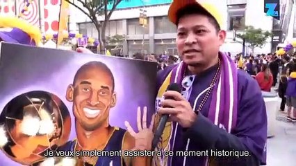 Après 20 ans chez les Lakers, Kobe Bryant raccroche !