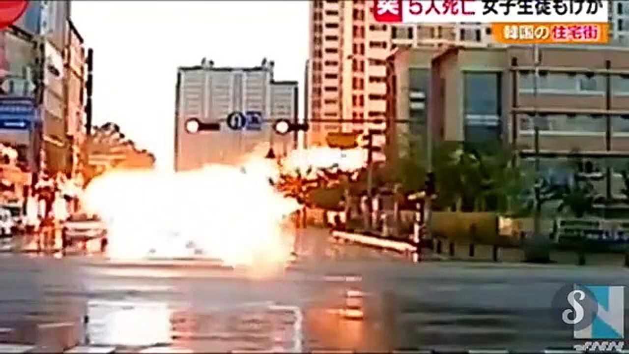 Crash impressionnant d’un hélicoptère en Corée du Sud