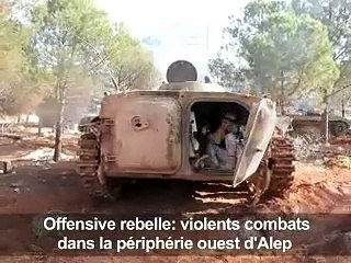 Syrie: l'offensive rebelle piétine à Alep