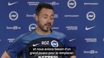 Brighton - De Zerbi : "La signature de Fati me donne plus de responsabilités"
