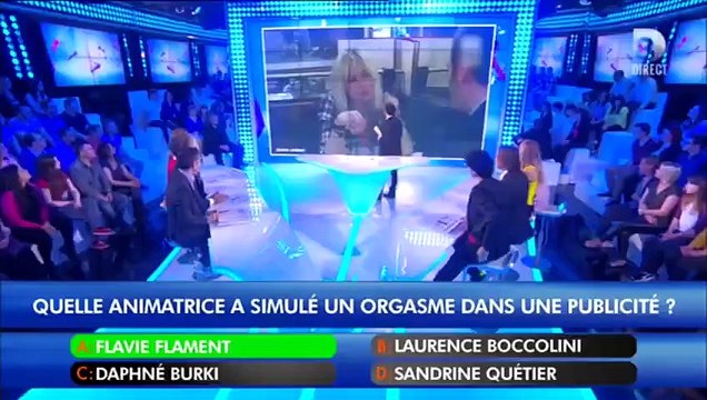 Flavie Flament simule l'orgasme en plein restaurant pour RTL