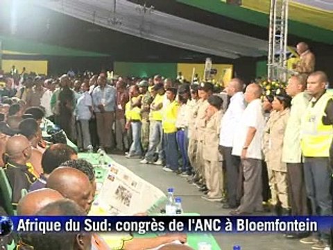 Afrique du Sud: L'ANC désigne ses dirigeants, Zuma favori