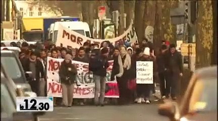 Une marche symbolique pour les réfugiés afghans