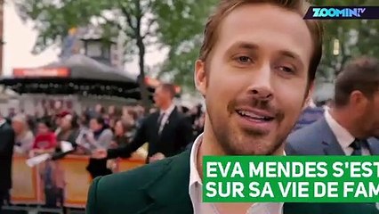 Eva Mendes : 'J'adore être à la maison'