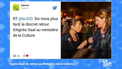 Les internautes indignés du retour d'Agnès Saal au ministère de la Culture