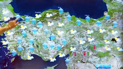 Yurdun büyük bölümünde hafta sonu yağışlı hava bekleniyor