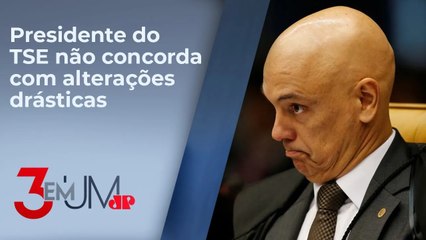 Políticos envolvidos na reforma eleitoral discutem possíveis mudanças com Alexandre de Moraes