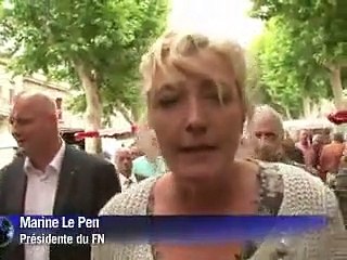 Marine Le Pen se dit "à peu près sûre de la victoire" de Collard #circo3002