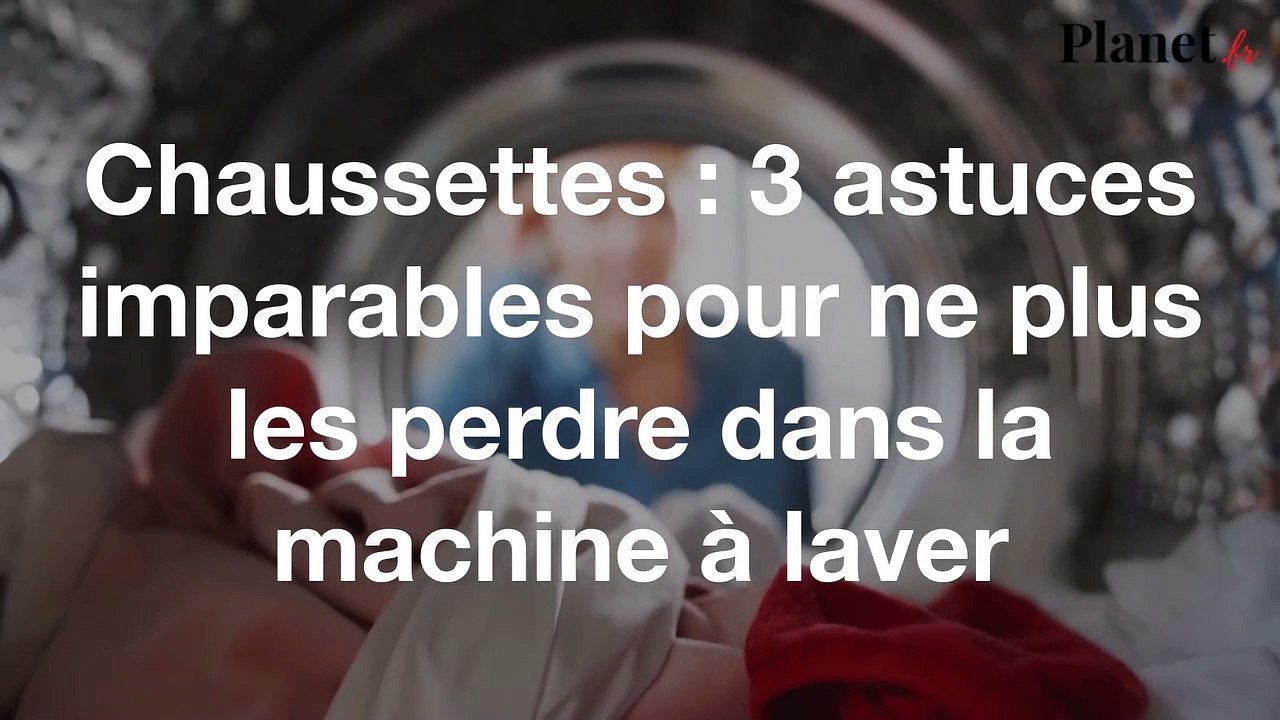 Chaussettes : 3 astuces imparables pour ne plus les perdre dans la machine à laver