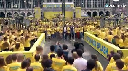 Belgique :  gigantesque bataille de ballons d’eau !