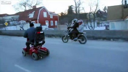 Un retraité fou de vitesse!