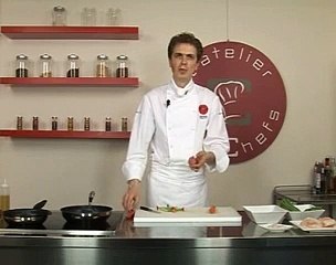 Lotte de petit bateau, légumes primeurs