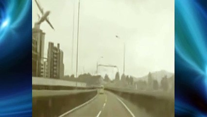 Images spectaculaires du crash d'un avion TransAsia