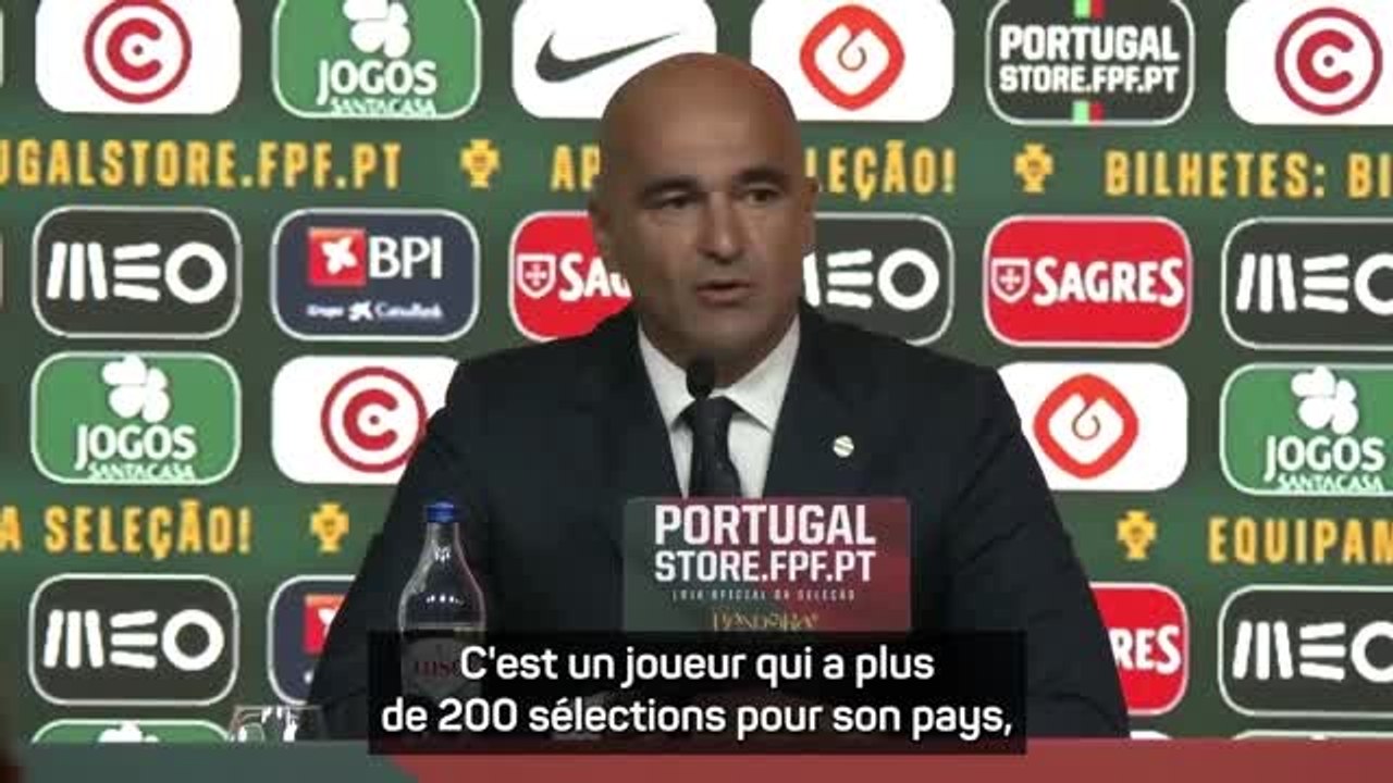 Portugal - Martinez salue "le rôle exemplaire" de Cristiano Ronaldo