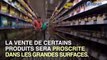 Reconfinement : la liste des rayons de supermarchés fermés