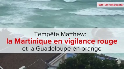 Les images impressionnantes de la tempête Matthew qui a balayé les Antilles